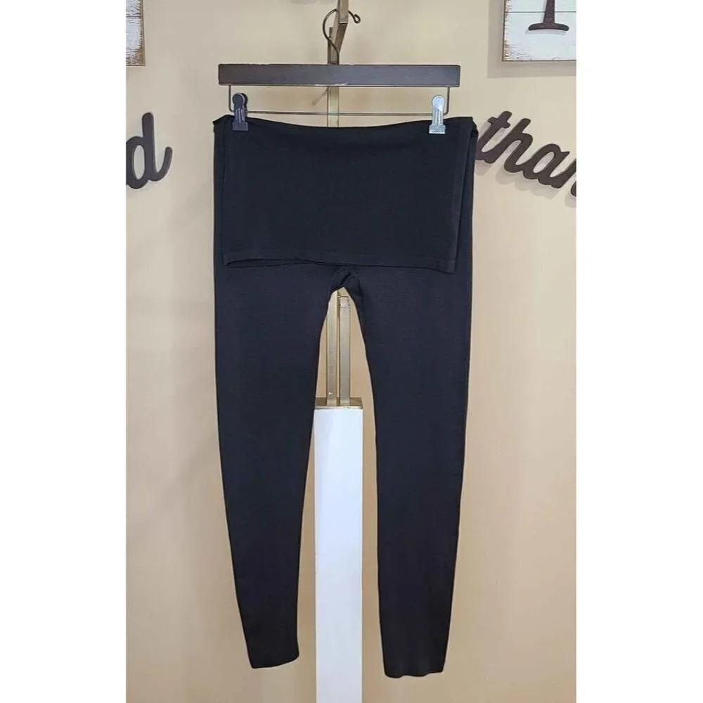 One Size Fits All Soho Maternity Black Leggings
